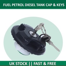 For Fiat Doblo Fiorino New Fuel Filler Locking Tank Cap Petrol & Diesel + 2 Keys