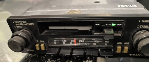 Vintage volvo radio cassette - volvo,