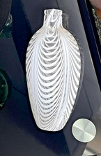 Antique Nailsea Glass Flask