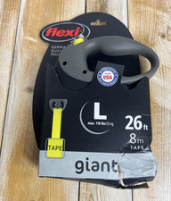 Flexi Giant Tape Large Retractable Leash 26' / Up to 110 lbs. New Box Damage