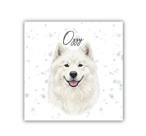 Samoyed personalised fridge - samoyed,
