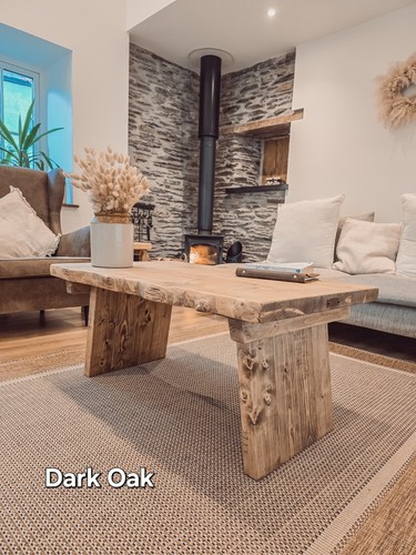 Live edge with angled - edge,