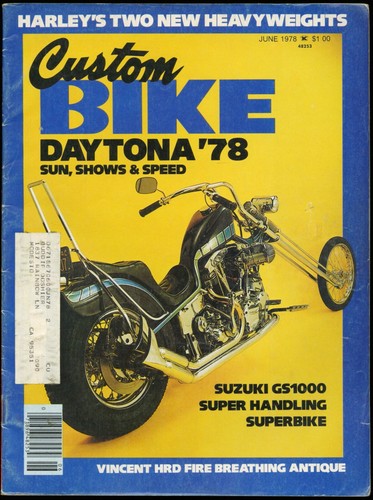 June 1978 custom bike - 1978,