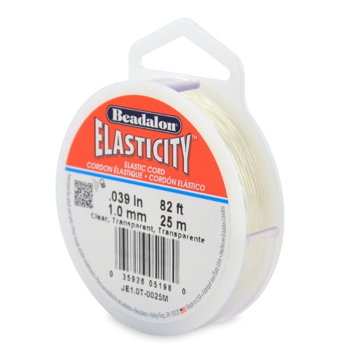 Beadalon elasticity clear - -,