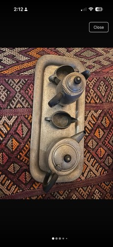 Tudric antique pewter tea - tudric,
