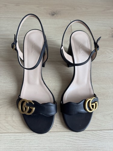 Gucci marmont block heel - marmont,