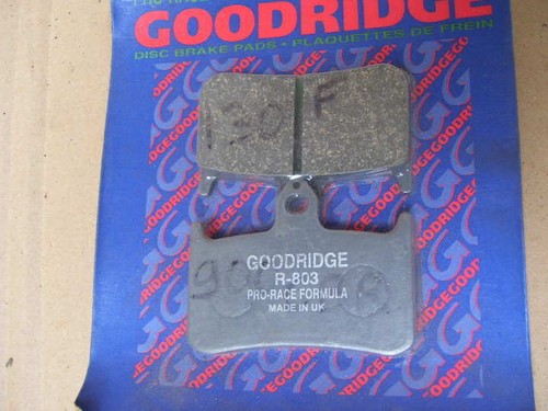 Front pads goodridge - front, goodridge-62st