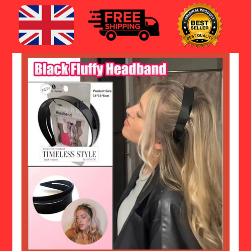 Bump hairband plastic - up,