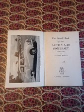 Austin A40 Somerset 1952-1954 models Handbook for owner/driver Pub. by Cassell