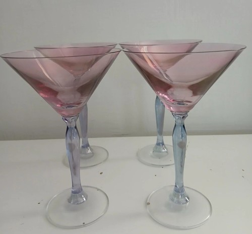 Iridescent martini glasses x - iridescent,