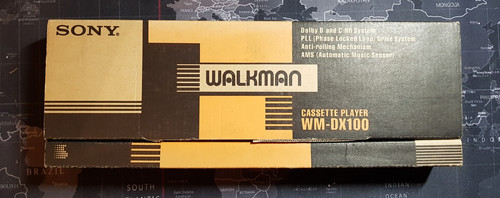 Sony dx100 cassette - wm-dx100,