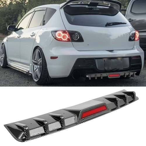 Carbon fiber rear bumper - carbon,