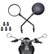 Pair Motorcycle Rear View Side Mirrors For Kawasaki KZ750 KZ900 KZ1000 KZ1100