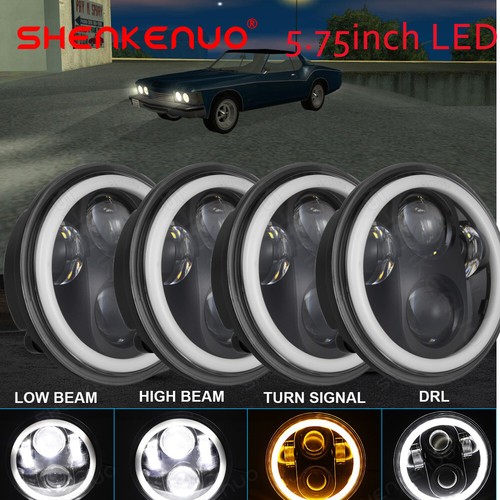 4pc inch round - 4pc, 5.75"