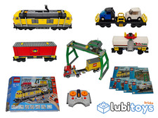 LEGO® Railway RC PF Wagon TRAIN 7739 SET Freight Train Locomotive / ENGINE WAG TRAIN