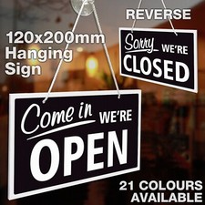 COME IN WE'RE OPEN & SORRY