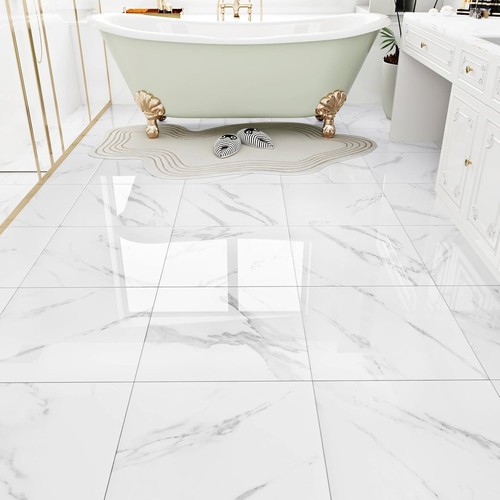Marble peel and stick floor - peel,