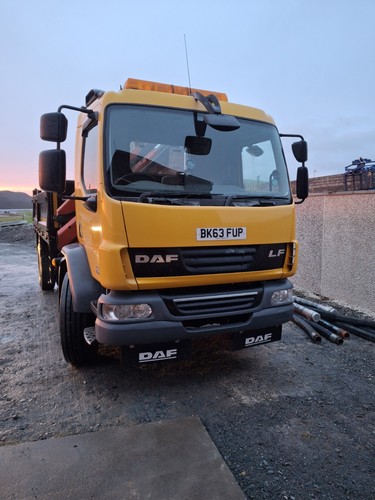 Daf 18ton tipper grab lorry - daf,