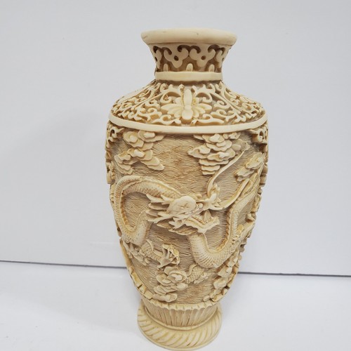 Vtg chinese dragon - vtg, carved