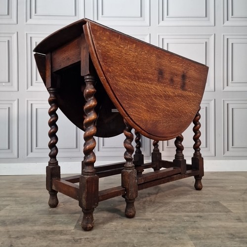 Antique oak gateleg - antique,