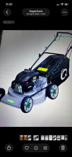 Petrol self propelled lawn - self-propelled,