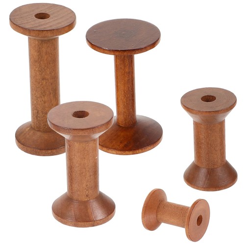 Pcs wooden spool holder - 5,