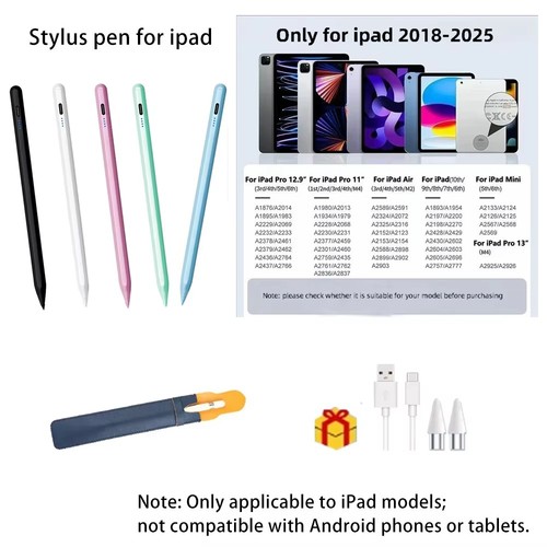 Stylus pen for ipad - for, 2018-2025