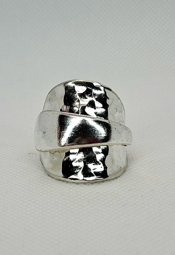 Spoon saddle ring silver - spoon,