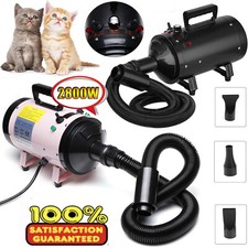 Power Dryer & Duster for Pet Dogs Cat Grooming Hair Dryer Heater Blaster Blower 