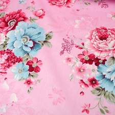 2m Cabbage Rose Ribbon 100%