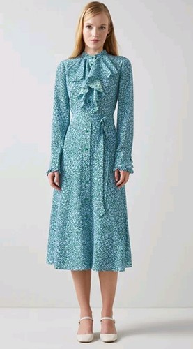 Bnwt bennett 100 silk blue - bnwt, 100%
