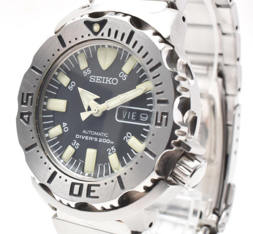 Seiko black monster 7s26 0350 - black, 7s26-0350