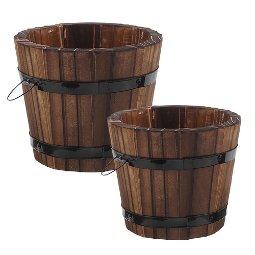 2pcs carbonized wood - carbonized,