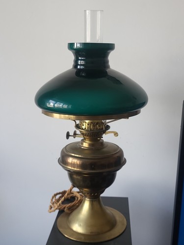 Antique brass oil - antique, lamp