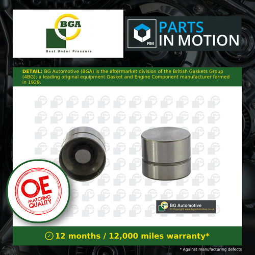 Hydraulic tappet lifter fits - /,