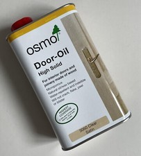 osmo DOOR OIL 3060 Clear Satin - High Solid 1000ml 1 litre 1L GENUINE & SEALED