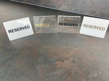 Table Reservation Sign Table