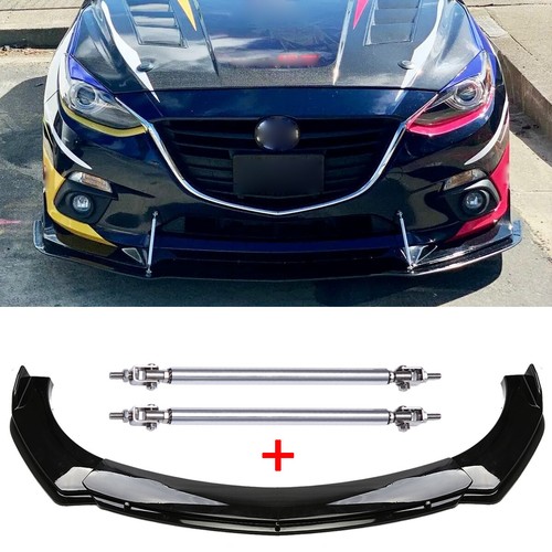 Gloss front bumper lip - front,