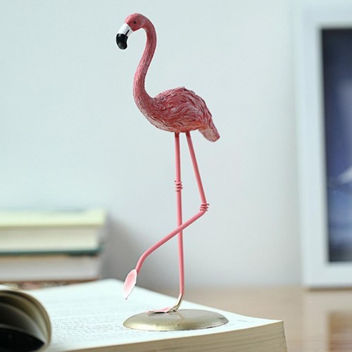 Pink flamingo lawn resin - lawn,