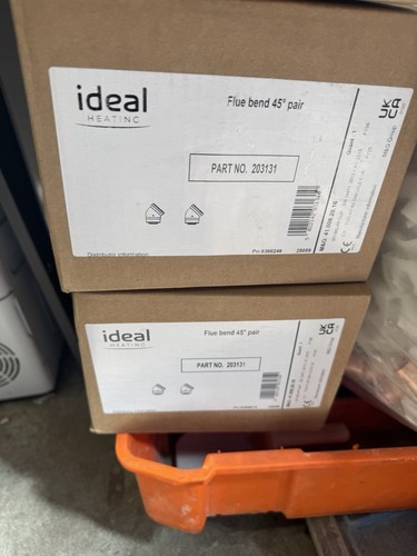 Ideal logic boiler flue bend - ideal,