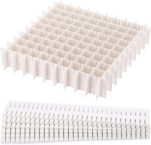 40pcs grid drawer dividers - drawer,