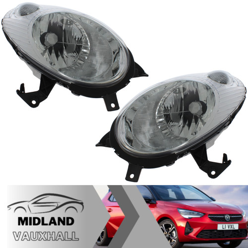 Nissan micra headlights pair - headlights,