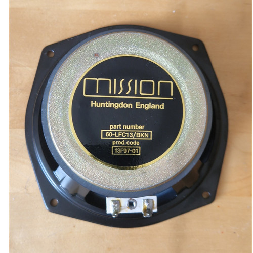 Mission woofer speaker - in,