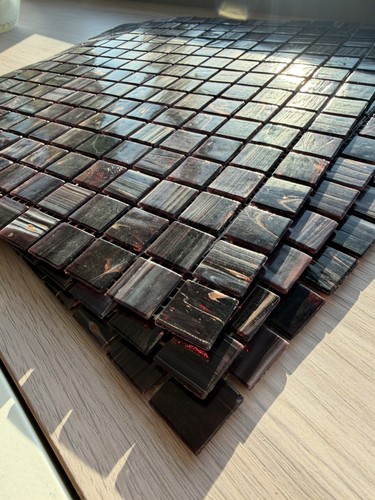 Glass mosaic tiles sheets for - glass,