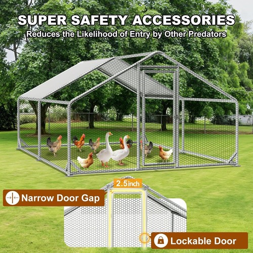 Large outdoor chicken - large, coop