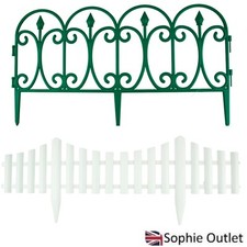 Green &White Garden Border