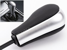 for BMW E46 E60 X3 E83 X5 AUTOMATIC GEAR SHIFT STICK KNOB LEATHER HANDLE SHIFTER