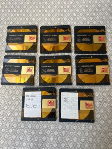 Sony gold premium minidiscs - gold,