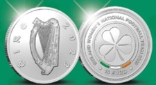 Ireland silver proof coin PP 2023 womens football team 