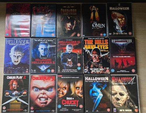 Horror dvd bundle dvds - horror,